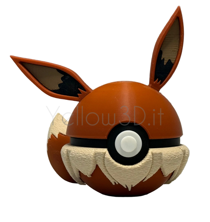 133. Eevee Fusionball Fanart