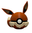 133. Eevee Fusionball Fanart