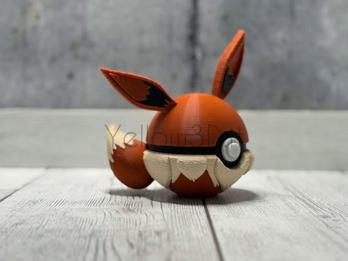 133. Eevee Fusionball Fanart